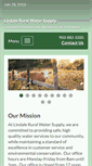 Mobile Screenshot of lindaleruralwater.com